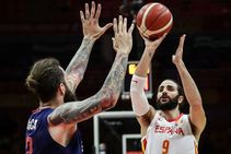 Fiba World Cup 2019 Argentina See Off Serbia Rubio Makes History As Spain Progress