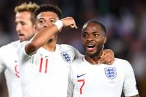 Raheem Sterling Match Lionel Messi Cristiano Ronaldo England Manchester City