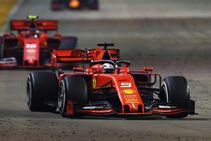 Vettel Ends Wait For Win As Leclerc Fumes Despite Ferrari One Two In Singapore