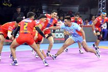 Pkl 2019 Mighty Up Yoddha Secure Thrilling Win Over Bengal Warriors