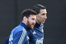 Lionel Messi Made Argentina Squad Cry Copa America Says Angel Di Maria