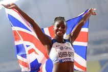 World Athletics Championships Asher Smith Surges To 200m Title