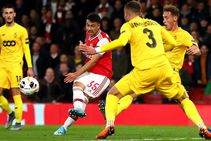 Arsenal 4 0 Standard Liege Martinelli Scores Twice In Routine Europa League Stroll