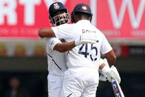 Rohit Completes First Test Double Hundred India Complete Control