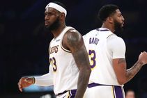 Lebron Davis La Lakers Warriors Nba Wrap