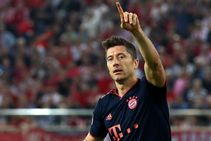 Olympiacos Bayern Munich Champions League Report Lewandowski Double Comeback