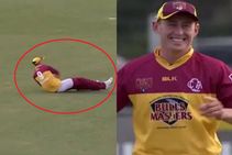 Marnus Labuschagne Effects A Run Out Despite Losing His Pants While Fielding