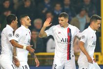 Club Brugge Champions League Report Paris Saint Germain Kylian Mbappe Treble