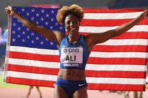 Nia Ali Wins 100m Hurdles Gold World Athletics Championships