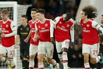Arsenal Vitoria Sc Nicolas Pepe Salvages Europa League Draw