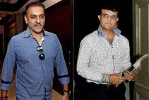 Ravi Shastri Sourav Ganguly Bury Differences India Coach Ganguly Bcci President
