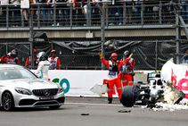 Valtteri Bottas Cleared Injury Qualifying Crash Mercedes Mexican Grand Prix F