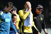 Australia International Ashton Agar Nose Injury