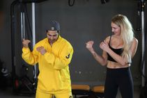 Wwe Superstar Charlotte Flair Takes Special Dance Lesson From Bollywood Actor Varun Dhawan