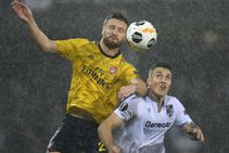Europa League Vitoria Sc 1 1 Arsenal Duarte Denies Gunners At The Death