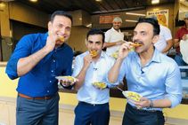 India Vs Bangladesh Vvs Laxman Gautam Gambhir Relish Local Breakfast Indore