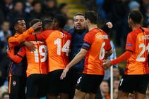 Manchester City Shakhtar Donetsk Champions League Pep Guardiola Through