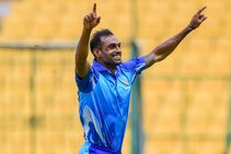 Abhimanyu Mithun Five Wickets In An Over Hat Trick Karnataka Haryana Syed Mushtaq Ali Trophy