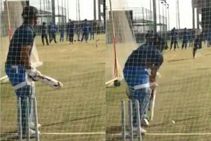 Ms Dhoni Preparing For India Return As Video Of His Net Practice Goes Viral