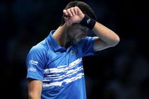 Novak Djokovic Davis Cup Finals Elbow Injury