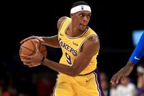 Los Angeles Lakers Rajon Rondo Nba Oklahoma City Thunder