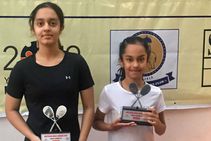Delhi Sisters Amira And Anahat Secure Title Wins At The Northern India Squash Championship
