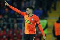 Shakhtar Donetsk Taison Sent Off Reacting Racist Abuse Dynamo Kiev Fans