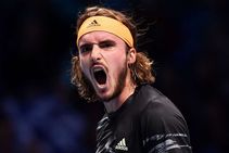 Stefanos Tsitsipas Beats Daniil Medvedev Atp Finals