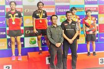 Tasnim Clinches Gold Silver For Tara At U 17 U 15 Asia Junior Badminton Championships