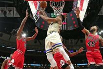 Giannis Antetokounmpo Milwaukee Bucks Nba Wizards Heat