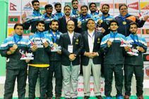 th South Asian Games Indian Men S Badminton Team Win Gold Women Assured Of Silver