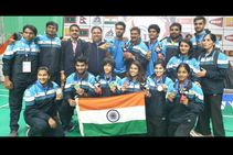 South Asian Games Siril Verma Ashmita Chaliha Lead India To 6 Badminton Gold Medals