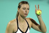 Maria Sharapova Returns To Action In Brisbane