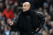 Pep Guardiola Manchester City United Dent Premier League Title Hopes Derby
