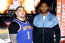 Ruiz V Joshua Ii Aj Weigh 17 Stone After Camp Inspired By Muhammad Ali