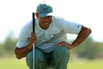 Hero World Challenge Patrick Reed Leads Tiger Woods Contention