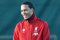 Virgil Van Dijk Liverpool Trains Ahead Of Club World Cup Final