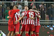 Super Cup Atletico Stun Barcelona To Set Up Real Clash