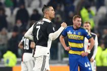 Juventus Parma Serie A Report Cristiano Ronaldo Double