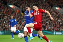 Liverpool Everton Fa Cup Merseyside Derby Curtis Jones Frustrated Waiting Chance