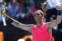 Australian Open 2020 Nadal Shows Caution In Opening Win Medvedev Joins Him In Round Two