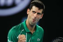 Australian Open 2020 First Round Test Novak Djokovic