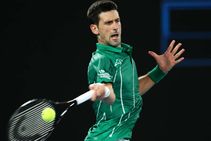 Australian Open 2020 Novak Djokovic Overcomes Wobble To Progress
