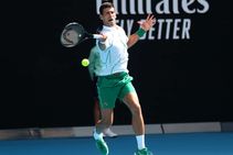 Australian Open 2020 Novak Djokovic Yoshihito Nishioka