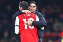 Mesut Ozil Mikel Arteta Arsenal