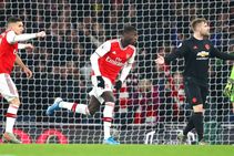 Arsenal Manchester United Nicolas Pepe Sokratis Mikel Arteta