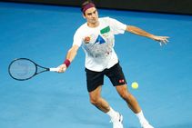 Australian Open 2020 Roger Federer Results Form First Round Match Steve Johnson