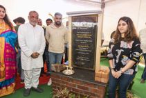 Rohit Sharma Lays Foundation Stone For International Cricket Stadium In Hyderabad