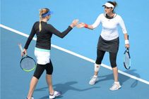 Sania Mirza Nadiia Kichenok Grab Hobart International