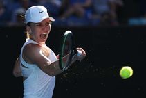 Garbine Muguruza Victory Halep Feels Sun Heat Australian Open Semi Final